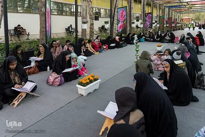 جزءخوانی قرآن درجشنواره لاله‏‎های کرج‎‎