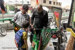 حال و هوای محرم در بازار اصفهان‎
