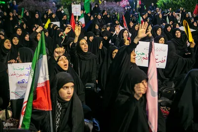  عزاداری شب شام غریبان در شهر ری
