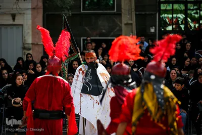 مراسم تعزیه خوانی روز عاشورا در تهران