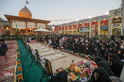 محفل انس با شهدای حرم مطهر حضرت احمدبن موسی علیهماالسلام‎
