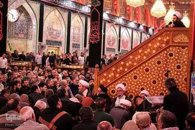 سخنرانی حجت‌الاسلام صابری اراکی در حرم سیدالشهدا(ع)