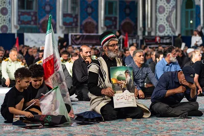 سوگواره رهبر شهید ایران در کرج