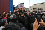 تشییع پیکر پنج شهید مدافع حرم در مشهد
