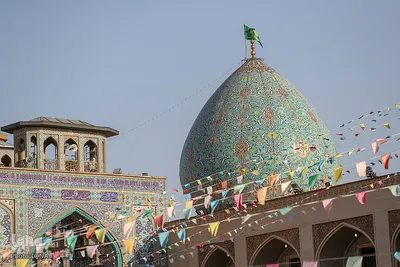 اجرای تعزیه شهادت حضرت احمدبن موسی شاهچراغ(ع)