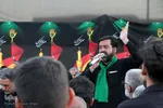 آیین نخل گردانی ظهر عاشورا در شاهدیه یزد