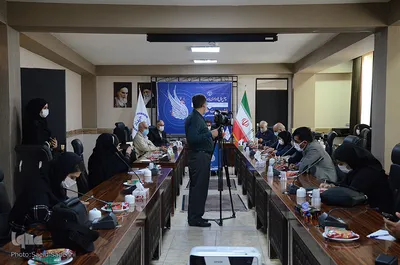 نشست خبری جعفر محسنی ریاست سازمان جهاد دانشگاهی آذربایجان شرقی