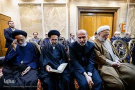 مراسم وداع با پیکر آیت الله هاشمی شاهرودی