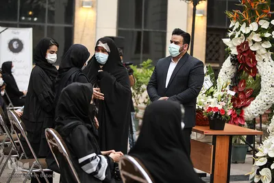 مراسم یادبود مهشاد کریمی خبرنگار فقید ایسنا