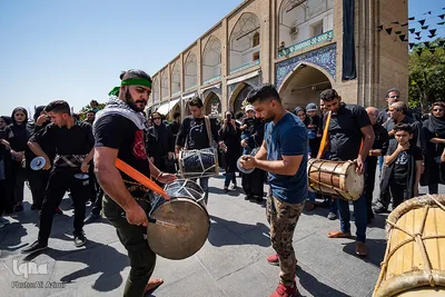 ⁨عزاداری روز عاشورا در اصفهان⁩