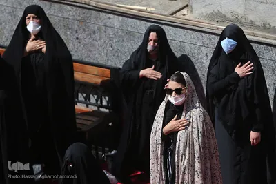 مراسم عزاداری ظهر عاشورای حسینی در آستان مقدس امامزاده صالح(ع) تهران