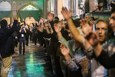 مراسم شب شهادت حضرت مسلم بن عقیل در حرم سیدالکریم