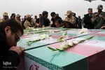 ورود پیکر 10 شهید گمنام به کرمان