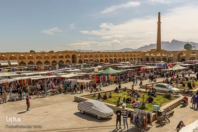 بازار اصفهان در آستانه عید نوروز