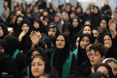 مجلس روضه حضرت اباعبدالله الحسین علیه‌السلام در فرهنگسرای بزرگ الغدیر تبریز