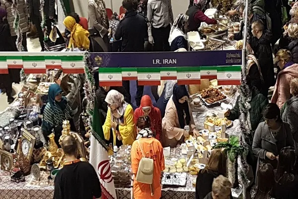Saraybosna hayır kermesinde İran standına büyük ilgi