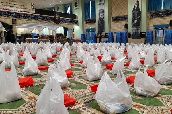 توزیع ۲۵ هزار بسته معیشتی در گلستان