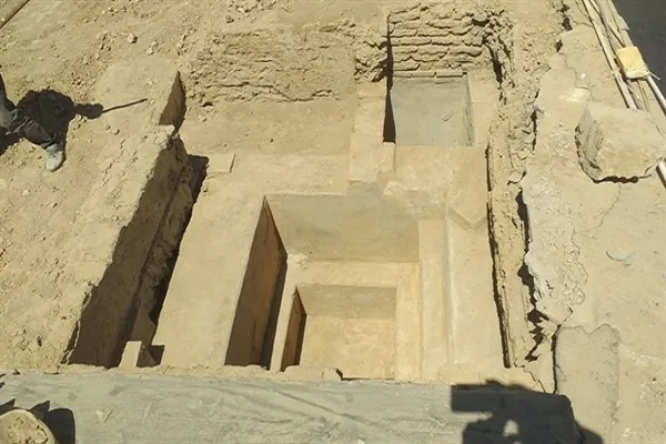 کشف منبع آب تاریخی در امام‌زادگان دوخاتون(س) شهرکرد