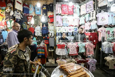 بازار بزرگ تهران، در آستانه سال نو
