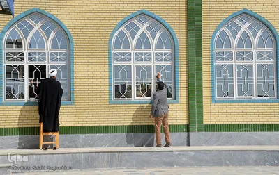 آیین غبارروبی مساجد در بیرجند