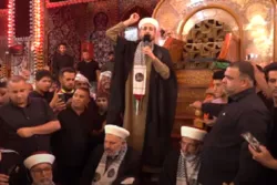 Əl-Əqsa məscidinin imamları Kərbəlada İmam Hüseynin (ə) şüarlarını səsləndirib