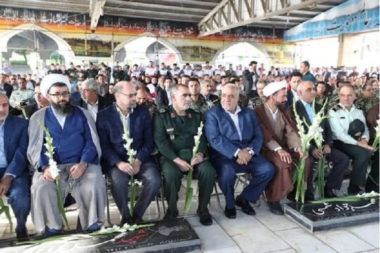 تجدید میثاق مسئولان کرمانشاه با شهدا