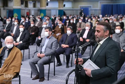 دیدار مداحان اهل‌بیت (ع) با رهبر انقلاب
