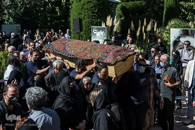 مراسم تشییع پیکر «بابک برزویه»