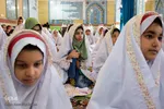 جشن عبادت دانش‌آموزان با نیازهای ویژه در اهواز