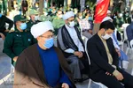 آیین غبار روبی مزار شهدای بیرجند