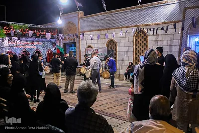 موکب شهدای مدافع حرم در شهرک سعدی شیرار‎‎