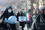 حضور باشکوه مردم همدان در راهپیمایی یوم الله ۲۲ بهمن‎