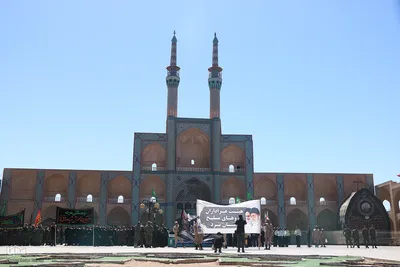 عزاداری نیروهای مسلح استان یزد به مناسبت 28 صفر