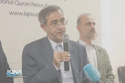 حضور علی منتظری رئیس جهاددانشگاهی به مناسبت روز خبرنگار در تحریریه ایکنا