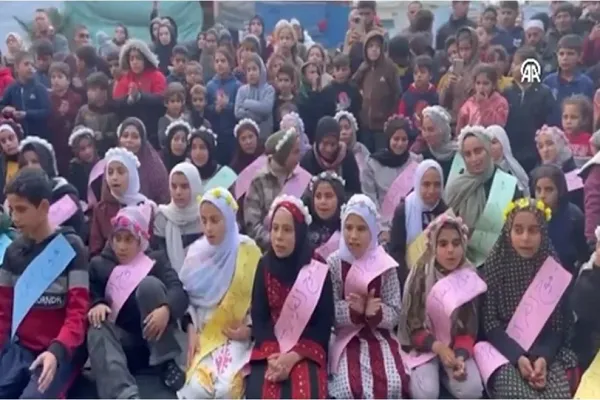 تكريم عشرات الأطفال حفظوا أجزاء من القرآن بمركز إيواء في رفح
