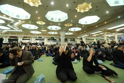 مراسم شب قدر در مصلی تهران