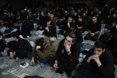 مراسم احیا در مسجد دانشگاه تبریز‎