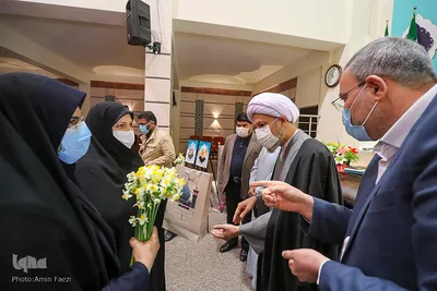 تجلیل از بانوان خادم حرم  شاهچراغ(ع)