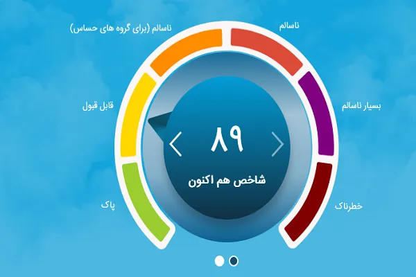 آغاز هفته تهرانی‌ها با هوای قابل قبول