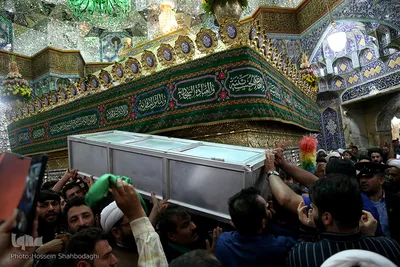 تشییع پیکر «آیت الله حسینی شاهرودی»