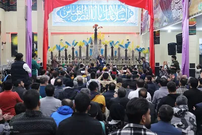 جشن میلاد سرداران کربلا در مساجد ملایر‎
