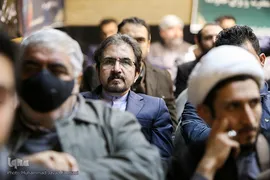 بهرام قاسمی در مراسم بزرگداشت زنده یاد رضا مقدسی 