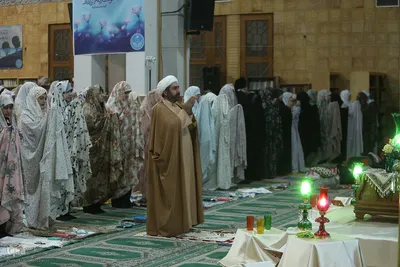 مراسم اعتکاف دانشجویی