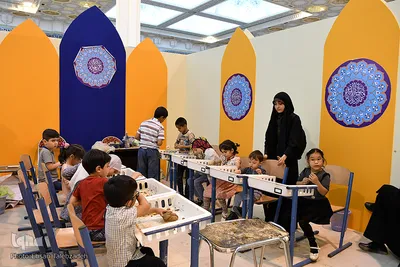 بخش کودک بیست و هفتمین نمایشگاه قرآن کریم