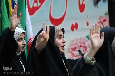 اجتماع مردمی به مناسبت روز ملی عفاف و حجاب در اهر