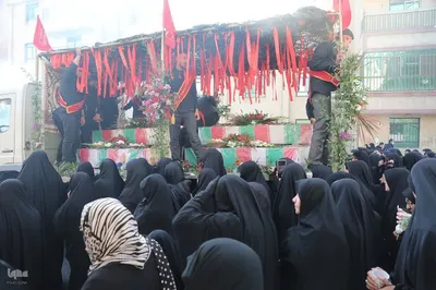 مراسم تشییع ۶ شهید گمنام در سمنان