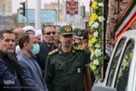 استقبال مردم اهر از پیکر پاک و مطهر شهید گمنام ۸ سال دفاع مقدس