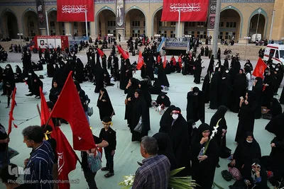 مراسم بدرقه خادمان و زائرین راهپیمایی اربعین حسینی (ع)