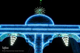 آذین بندی معابر به مناسبت نیمه شعبان- تهران
