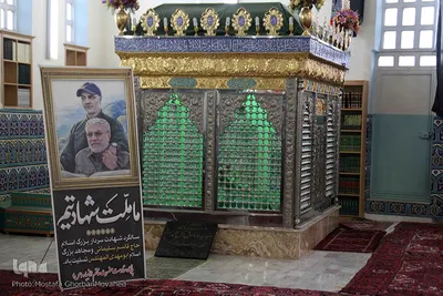 گرامیداشت دومین سالگرد شهادت سردار دلها حاج قاسم سلیمانی در شهرستان اهر
